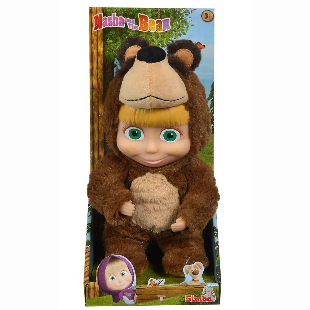 Simba, Кукла Маша в костюм на Мечока, Маша и Мечокът