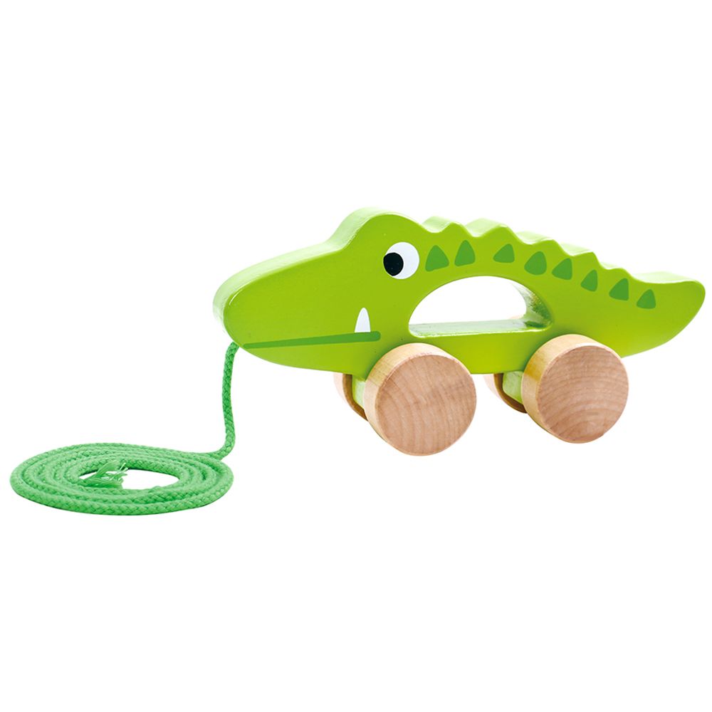 TookyToy, Дървена играчка за дърпане, Крокодилче