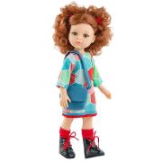 Кукла Вирги, с рокля и чанта, 32 см