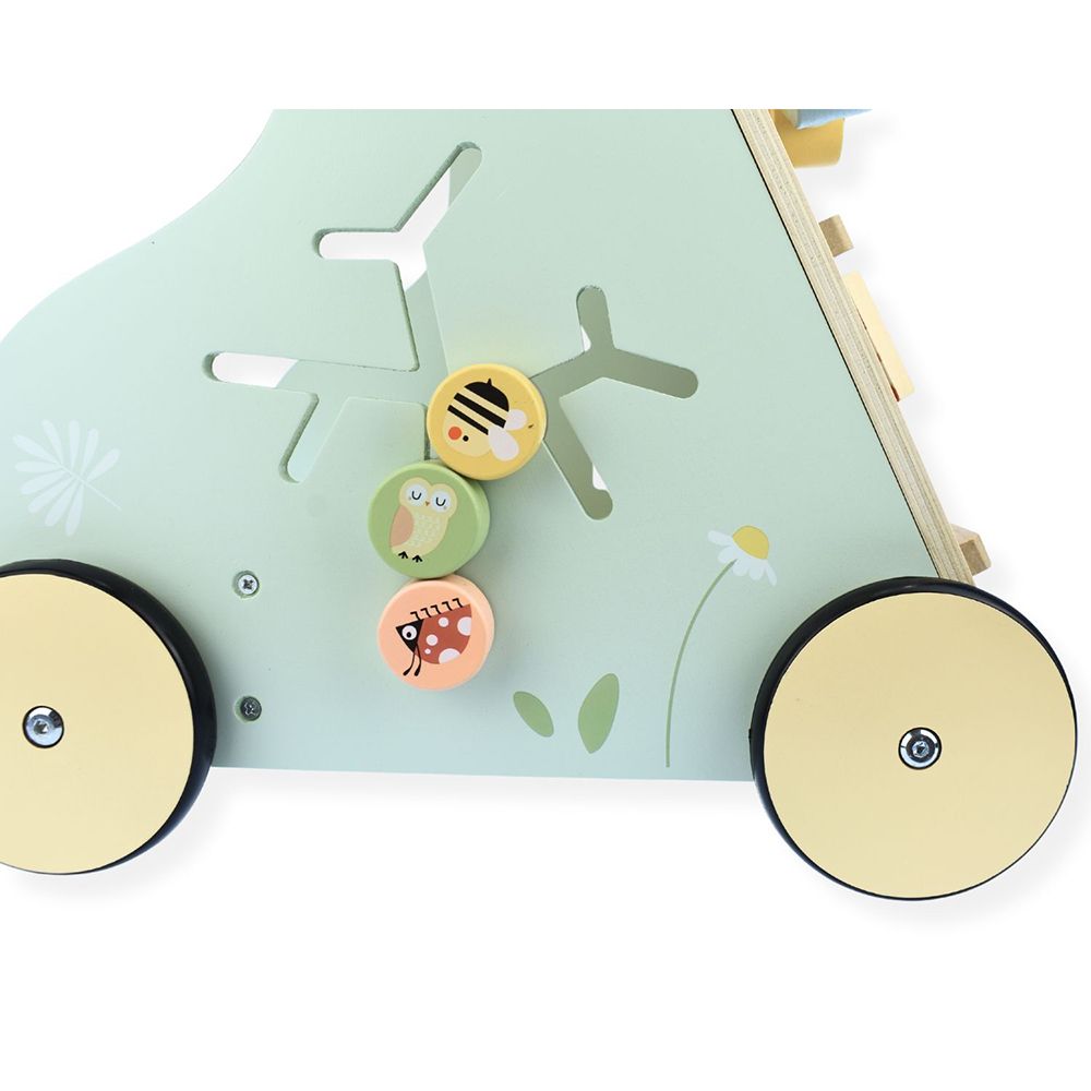 Дървена бебешка проходилка, Веселата лисичка