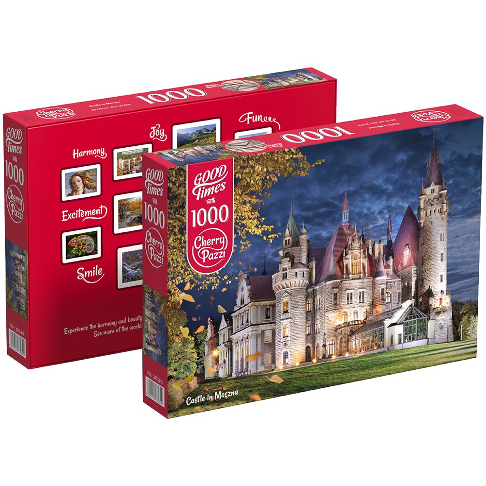 Замък в Мозна, пъзел 1000 части