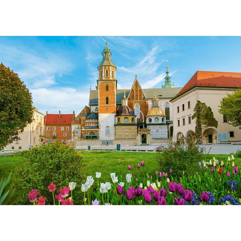 Замъкът Вавел в Краков, Полша, пъзел 500 части