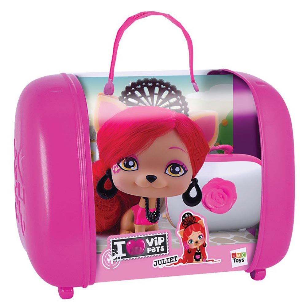 IMC TOYS, VIP PETS 71151 Домашен любимец ЖУЛИЕТ, Пътешествие в Испания