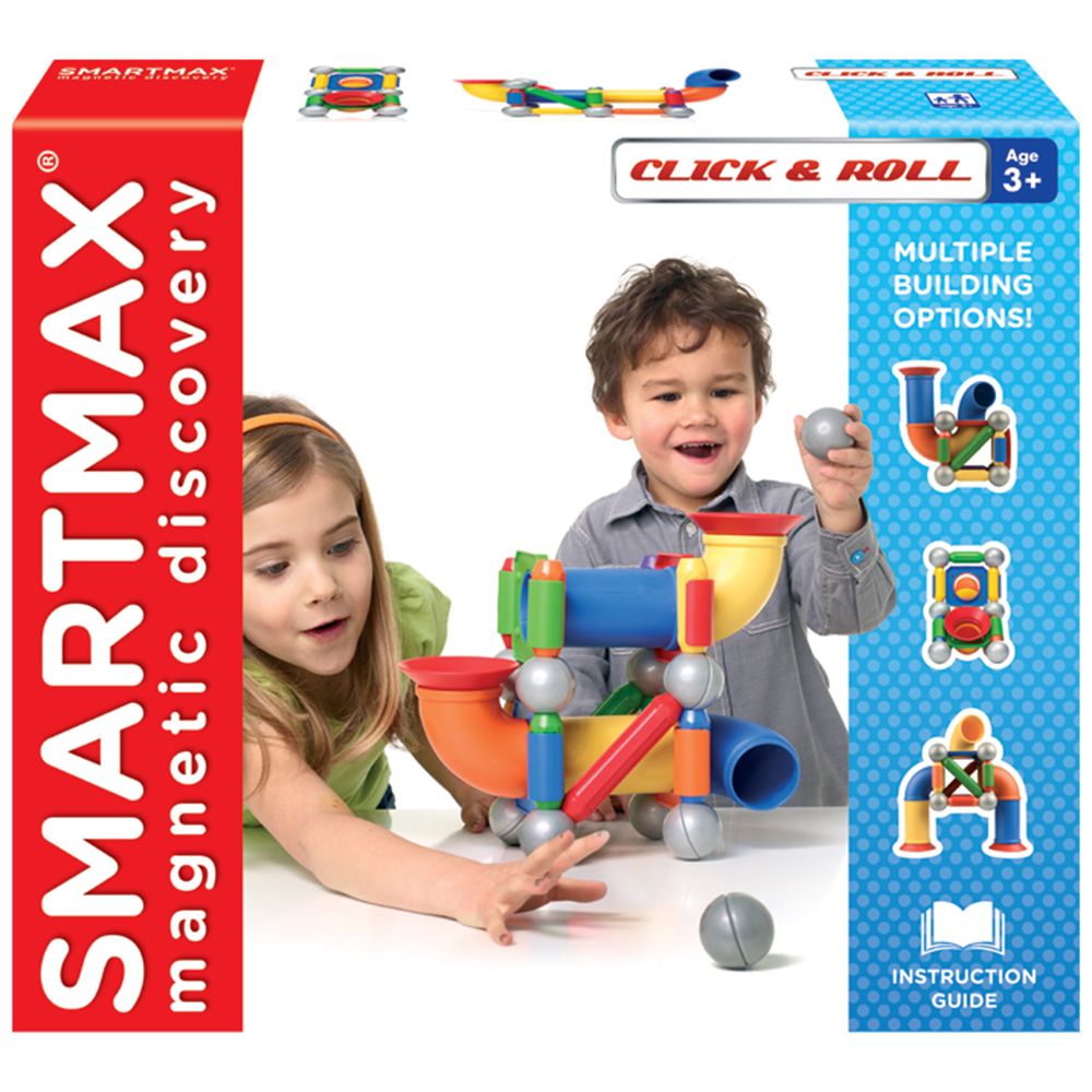SmartMax, Магнитен конструктор, Писта за топчета, Smartgames