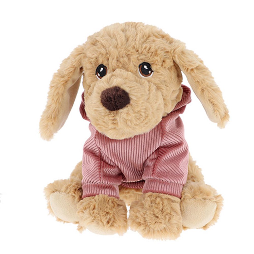 Екологична плюшена играчка, Кученце със суитшърт, 18 см