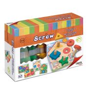 Дървена игра за завиване, Форми и цветове