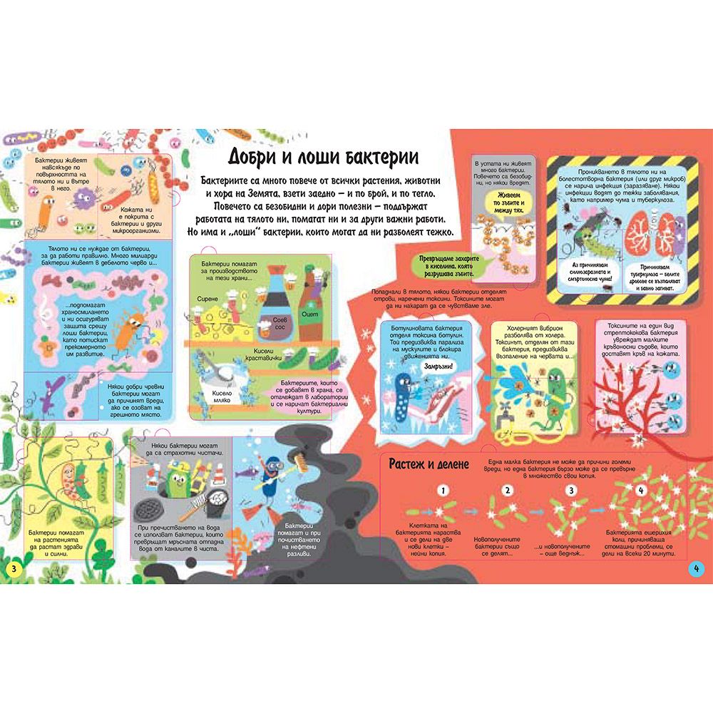 Разгледайте отвътре! Микробите