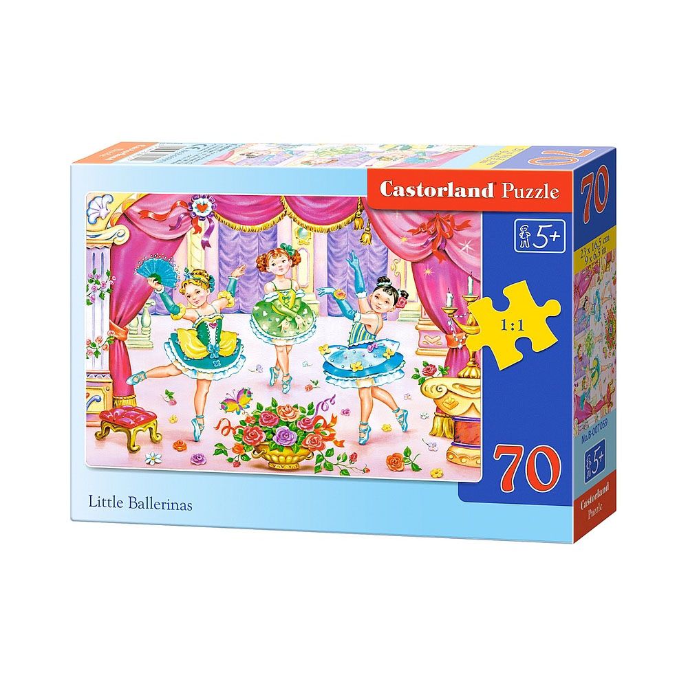 Castorland, Малки балерини, пъзел 70 чаcти