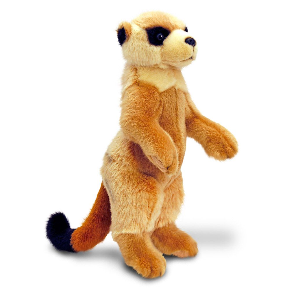 Диви животни, Плюшена играчка, Сурикат, 34 см, Keel Toys