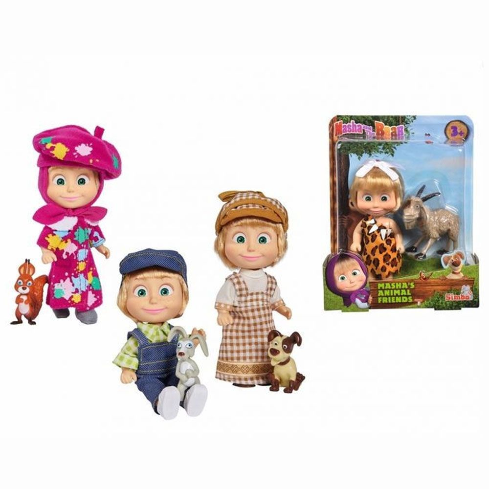 Simba, Кукла Маша с приятел, Маша и Мечокът