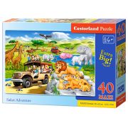Сафари приключение, пъзел с 40 части