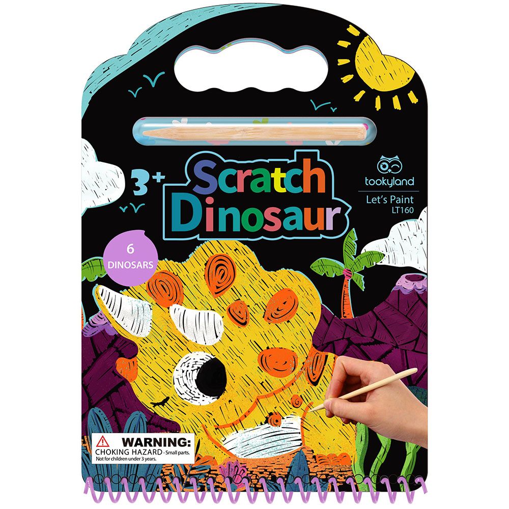 Tookyland, Скреч арт, Динозаври
