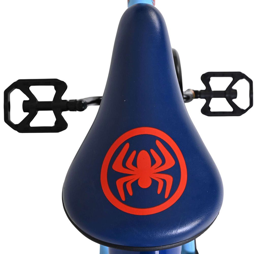 Детски велосипед с помощни колела, Spidey, 16 инча