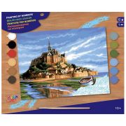 Рисуване по номера, Монт Сент Мишел, Франция, голям размер