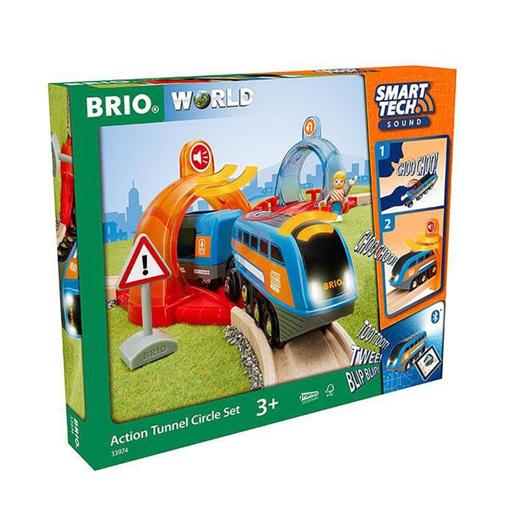 BRIO, Приключенски влак с релси и тунел