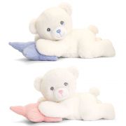 Екологична играчка, Бебешко мече, легнало, 20 см, асортимент