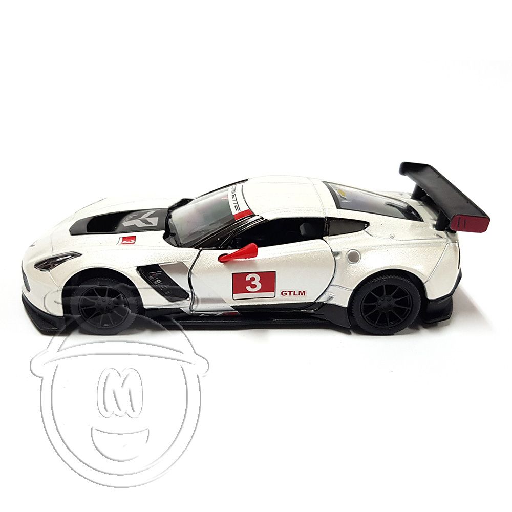 Метална кола, Corvette C7.R racing GTLM, бяла