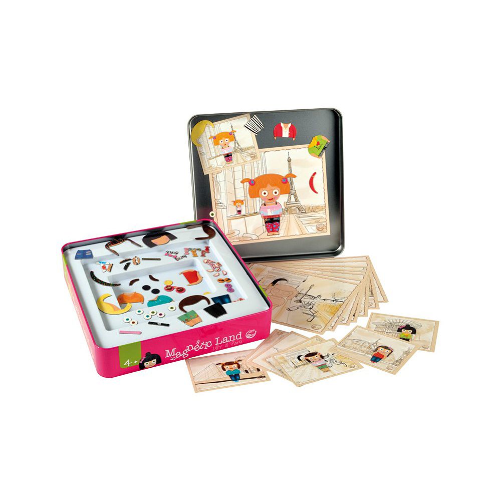 Магнитна игра, Облечи Лили в Париж