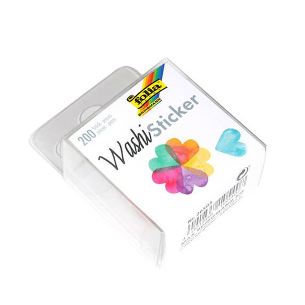 Руло със стикери, Цветни сърца