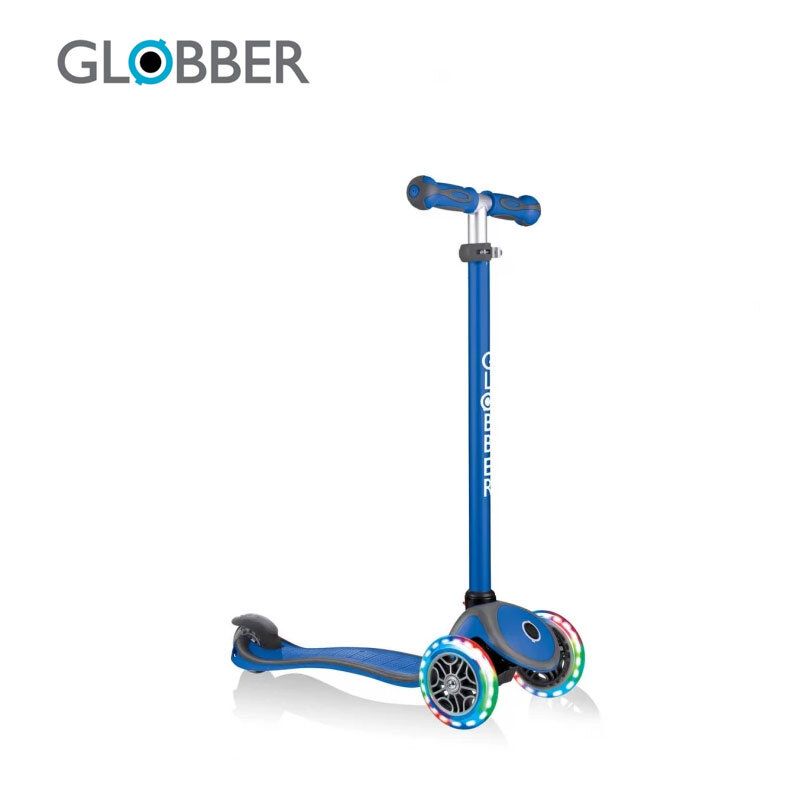 Тротинетка с родителски контрол 5 в 1 Globber Go Up Comfort Lights