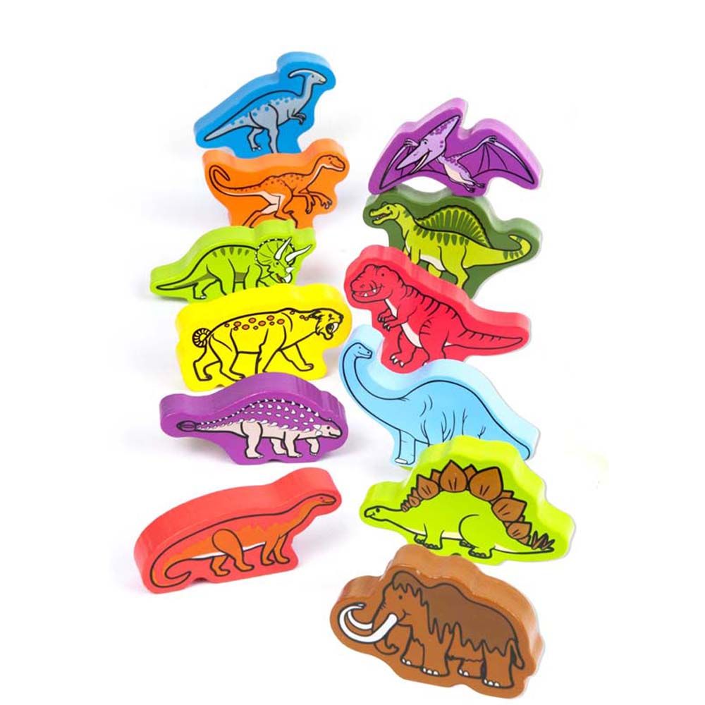 Hape, Дървени фигурки, Динозаври