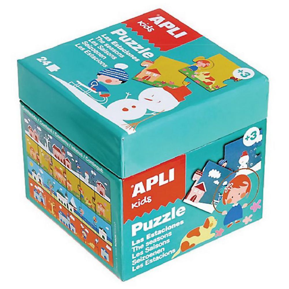 Apli kids, Детски образователен пъзел, Годишни времена
