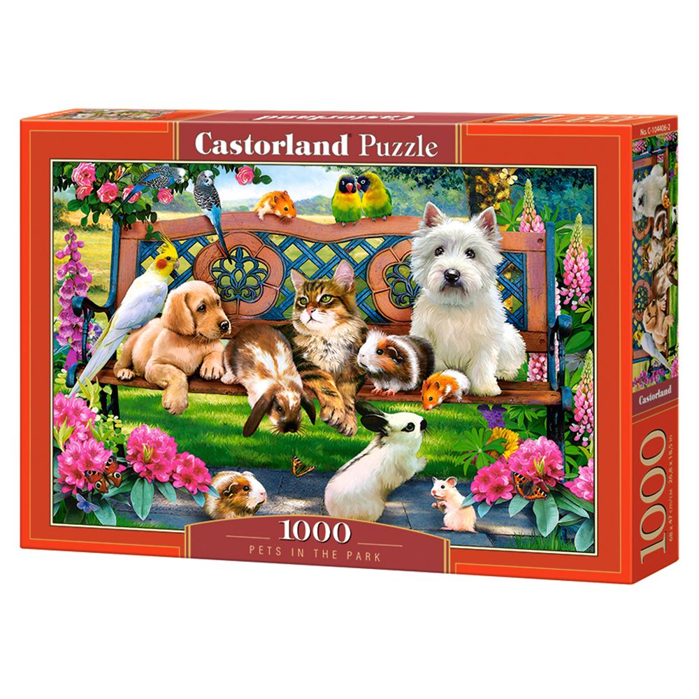 Castorland, В парка, пъзел 1000 части