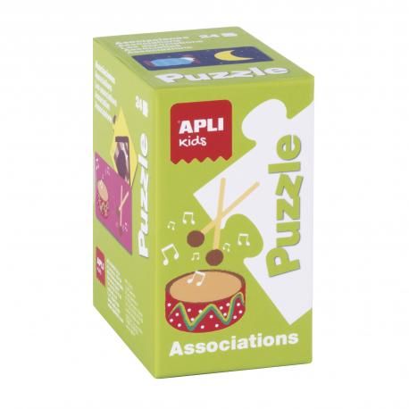 Apli kids, Образователен пъзел, Асоциации, 24 елемента