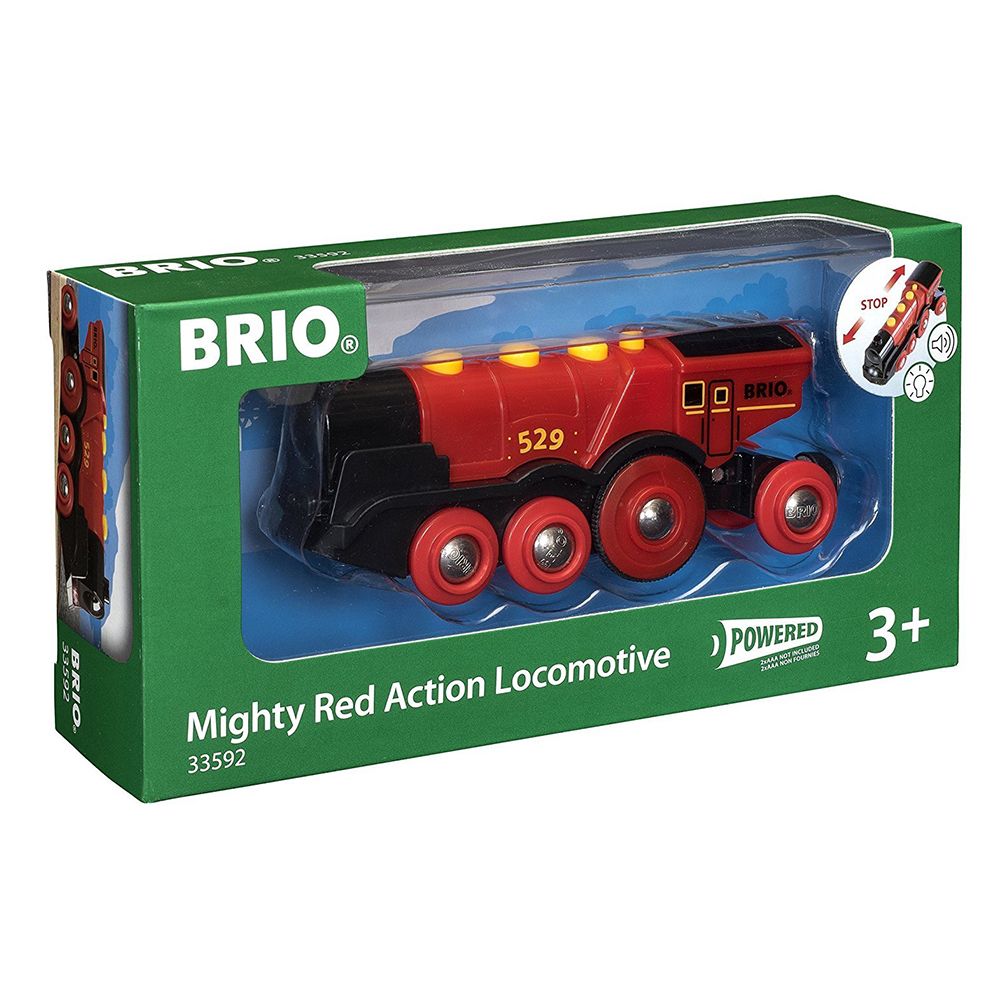 BRIO, Парен локомотив с батерия, червен
