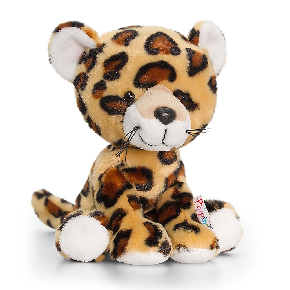 Keel Toys, Пипинс, Плюшена играчка, Леопард, 14 см