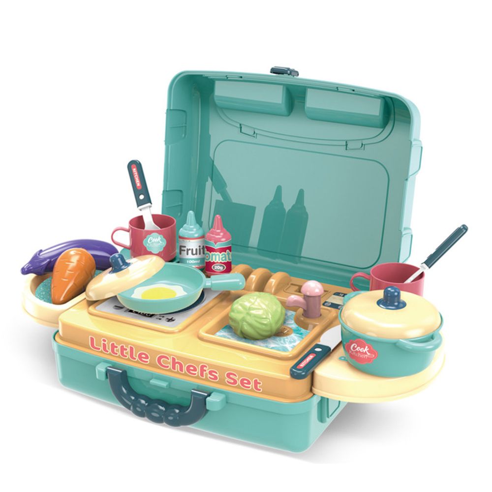 Синя кухня, куфар