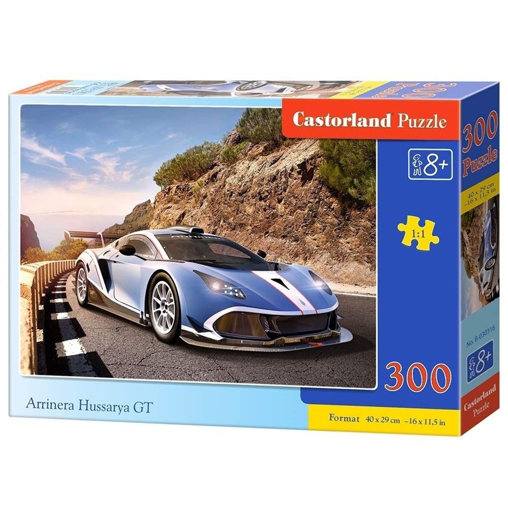 Castorland, Спортна кола Аринера, пъзел 300 части