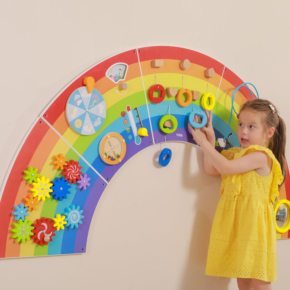 Образователна стена с активности, Дъга