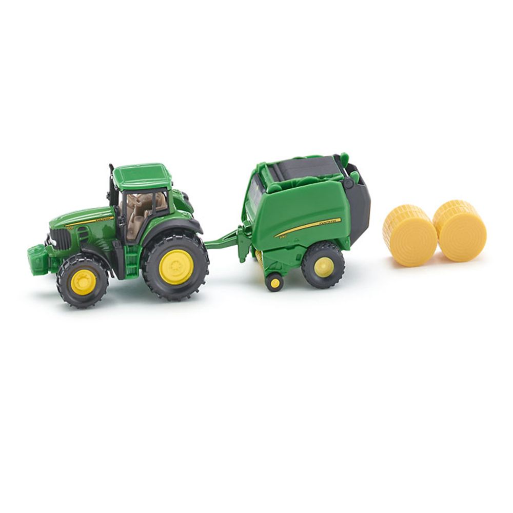 Siku, Трактор John Deere с балировачка за кръгли бали