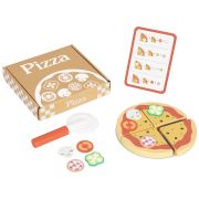 Дървен комплект за игра, Направи си пица
