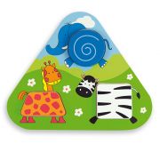 Триъгълен пъзел Джунгла