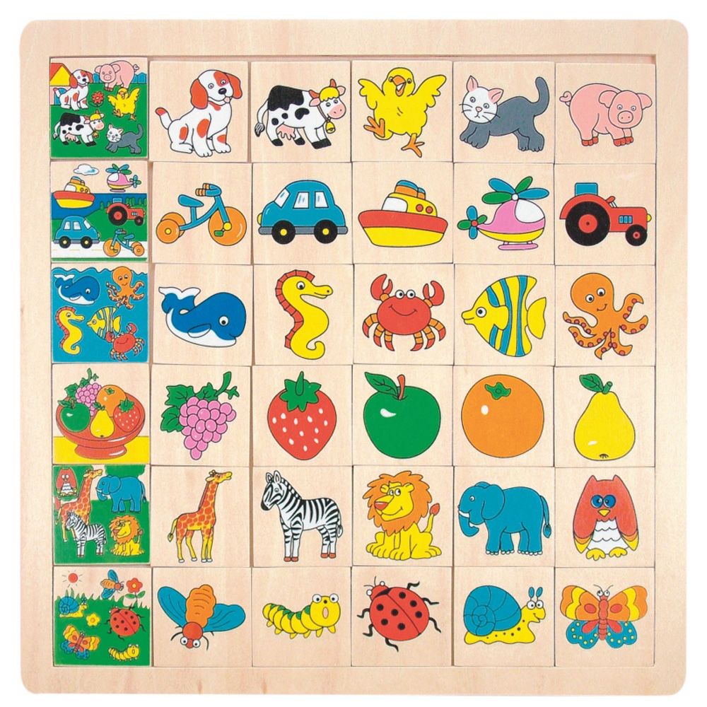 Woodyland, Игра на асоциации, Намери картинката