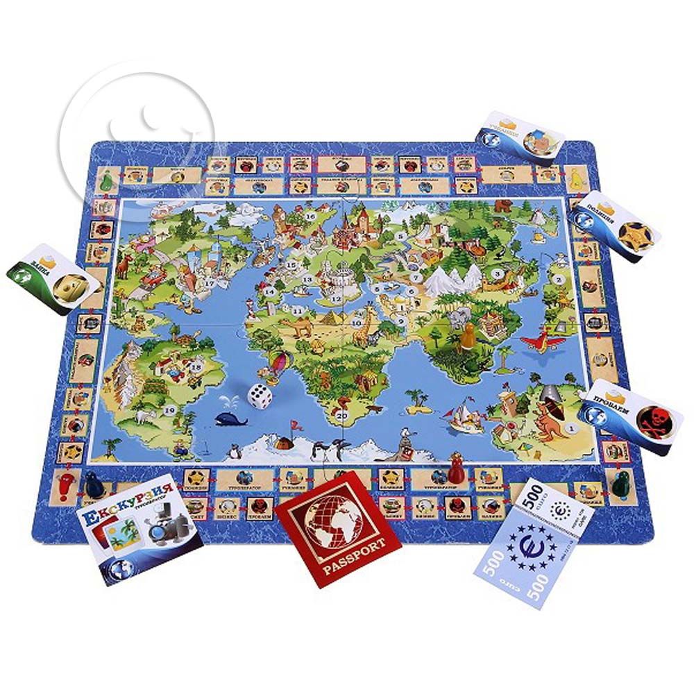 Playland, Семейна образователна игра, Околосветско пътешествие