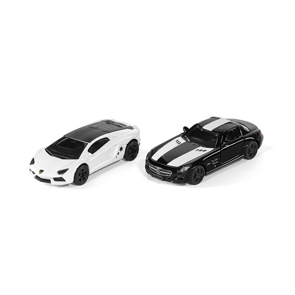 Siku, Специална колекция спортни автомобили, Black and White, 2 броя