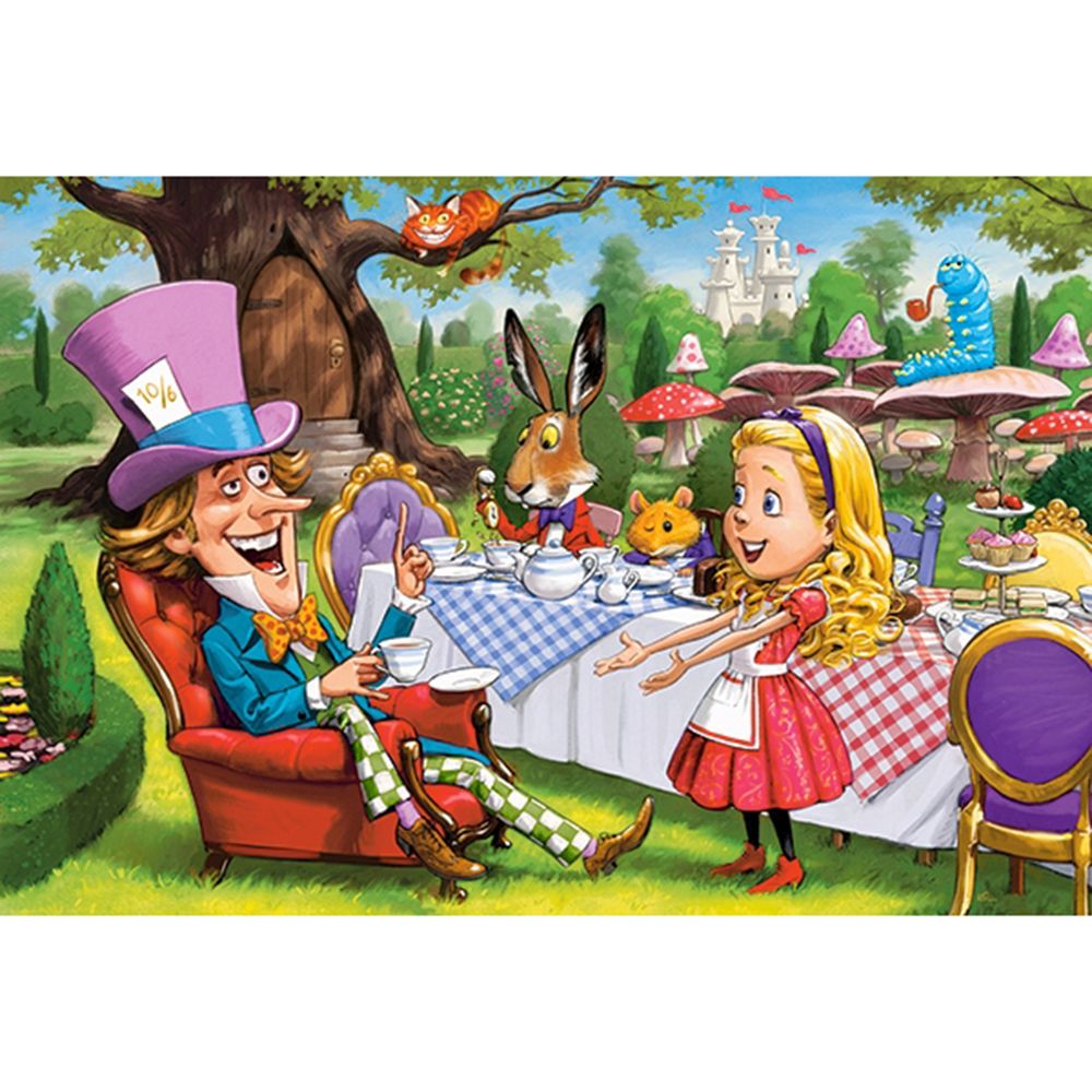 Алиса в страната на чудесата, пъзел с 40 части