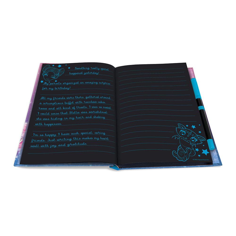 Луксозен тефтер с черни страници, Звездни принцеси, асортимент