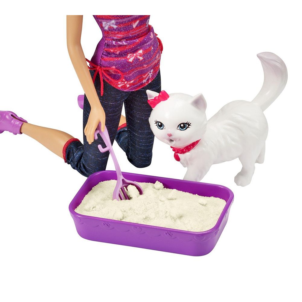 Barbie  Кукла Барби с коте