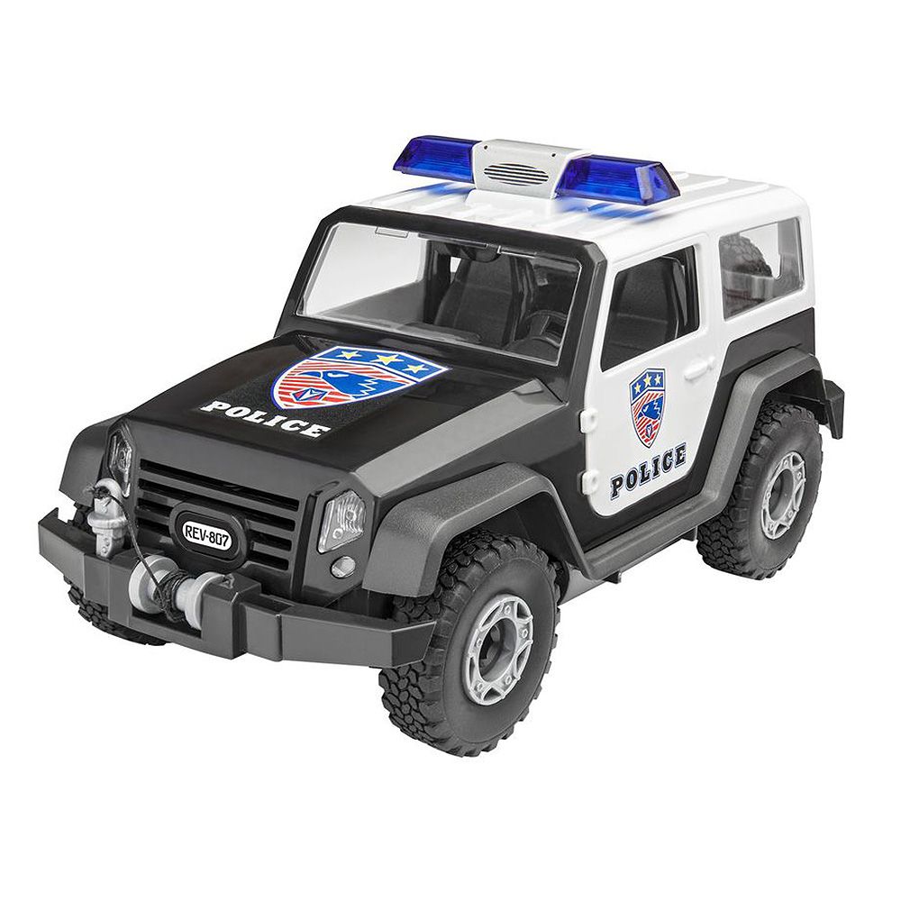 Junior kit, Сглобяем модел за начинаещи, Полицейски офроуд джип, Revell