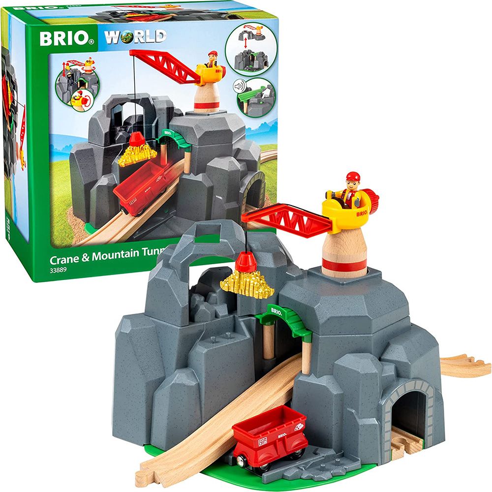 BRIO, Железопътен проход с кран