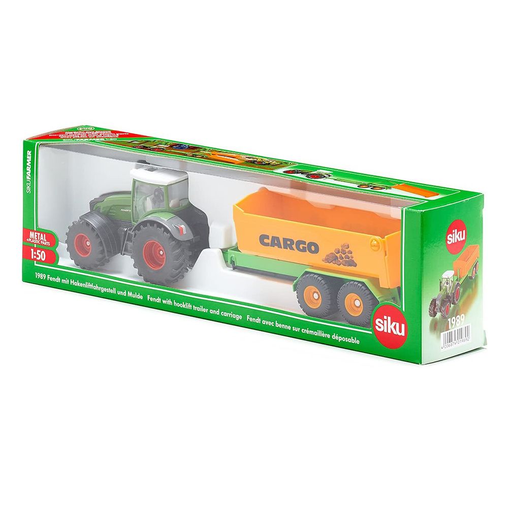 Трактор с ремарке Fendt