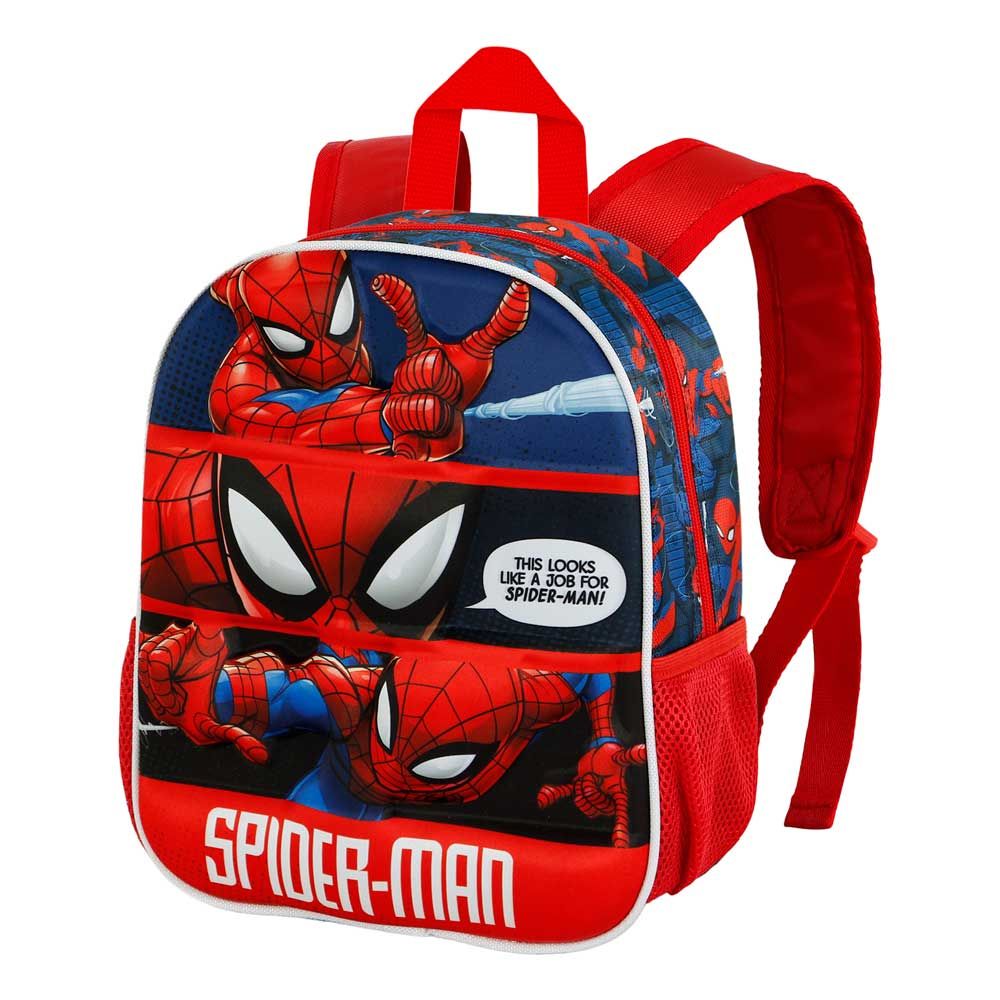 Small 3D Backpack, 3D детска раница, SPIDERMAN Strong, Karactermania