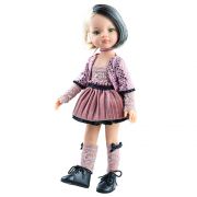 Кукла Лиу, с екстравагантно облекло, 32 см