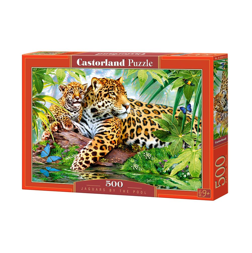 Castorland, Ягуари край водата, пъзел 500 части