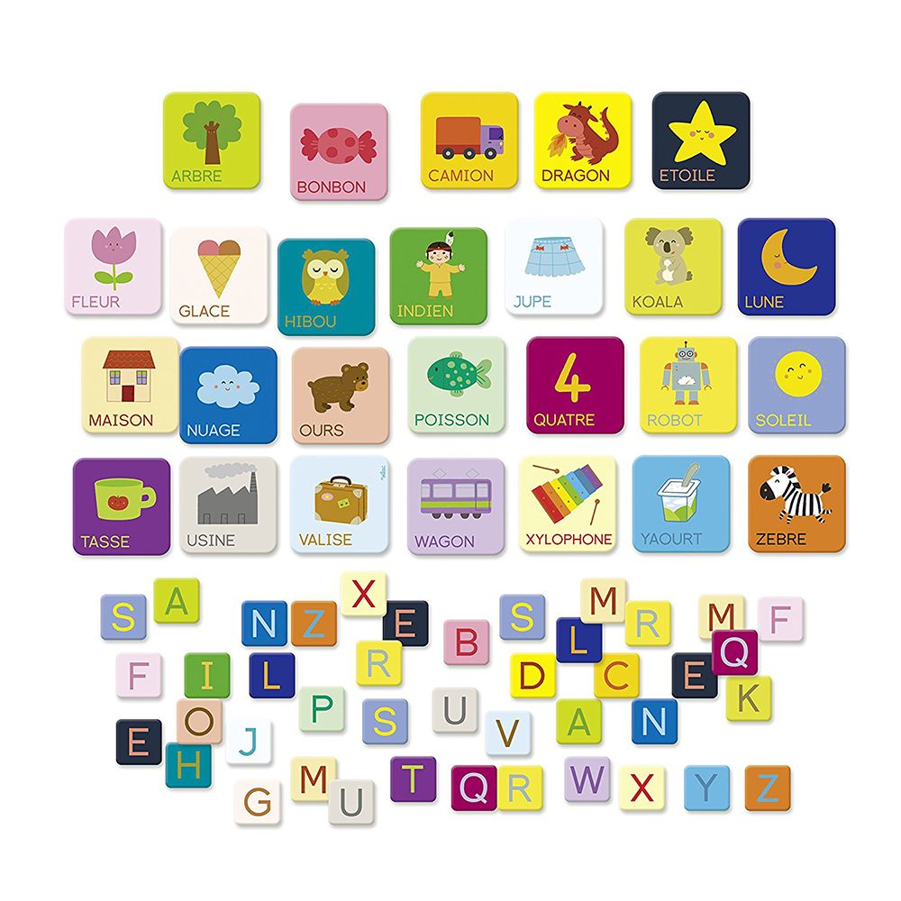 Игра с магнити, Моите първи думи, на френски език