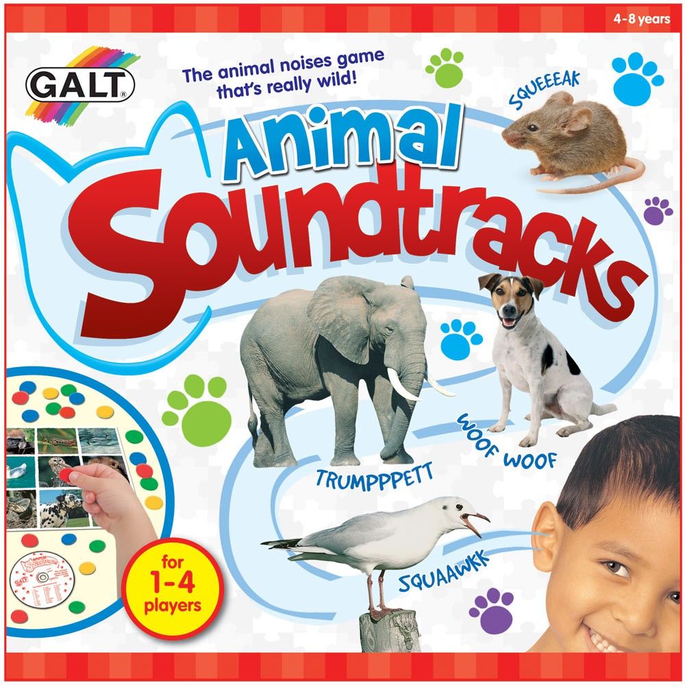 Galt Toys, Животните и техните звуци